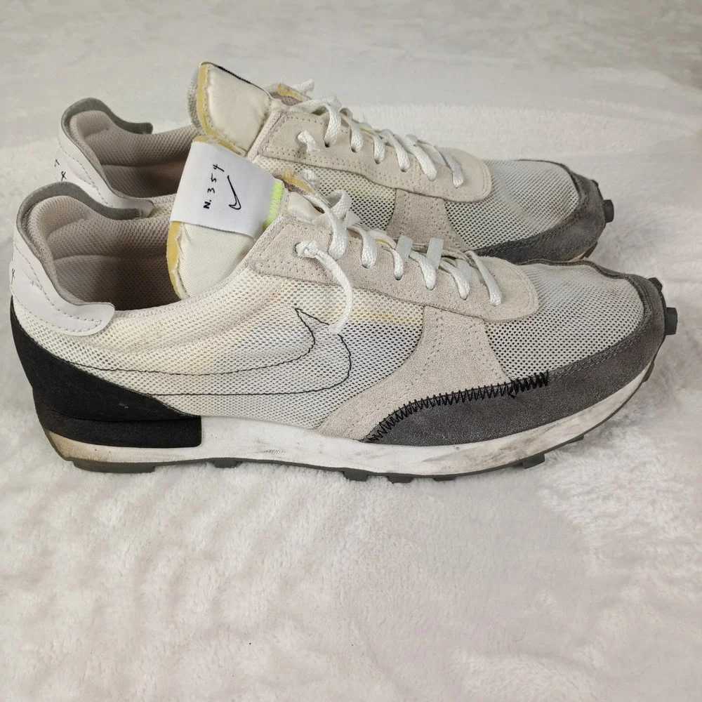 Nike Daybreak Type N. 354 Mens Size 11 White Grey Black Gorpcore Hiking Sneakers